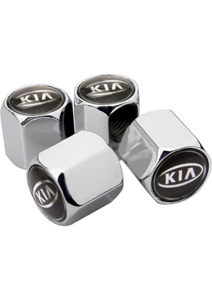Kia Sibop Kapağı 4 Adet Paslanmaz Çelik Krom Renk