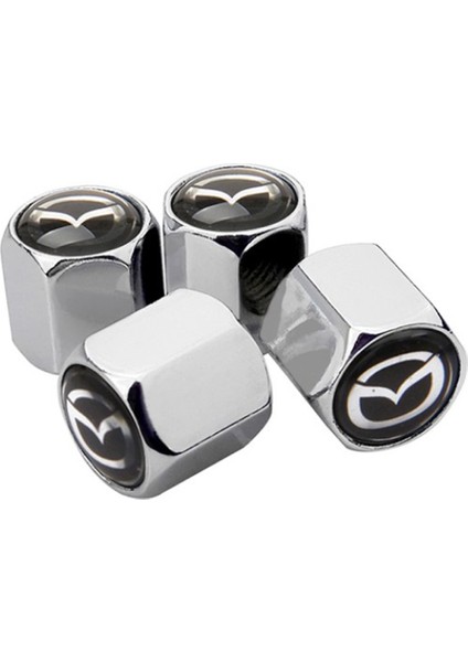 Mazda Sibop Kapağı 4 Adet Paslanmaz Çelik Krom Renk