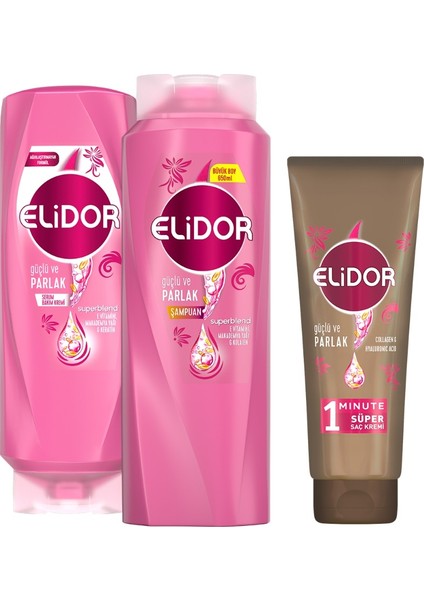 Güçlü ve Parlak Saç Bakım Seti fiyatları