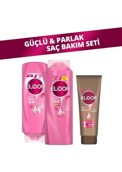 Güçlü ve Parlak Saç Bakım Seti