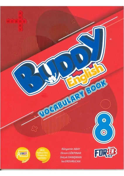 8. Sınıf Buddy English Vocabulary Book