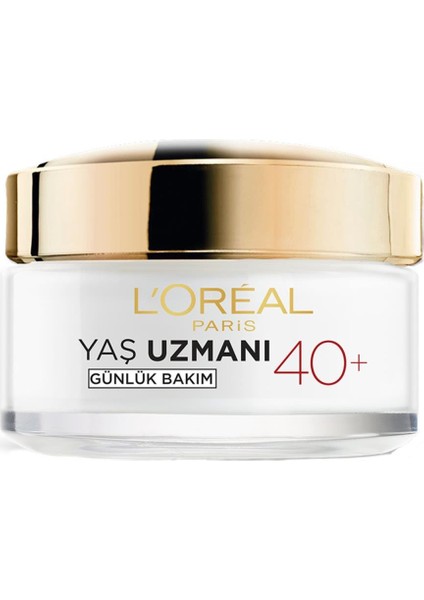 L'Oréal Paris Loreal Paris L'oreal Paris Yaş Uzmanı 40+ Nemlendirici Krem 50ml  Yüz Kremi