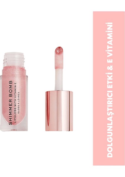 Shimmer Bomb Lip Gloss Glimmer Dudak Parlatıcısı