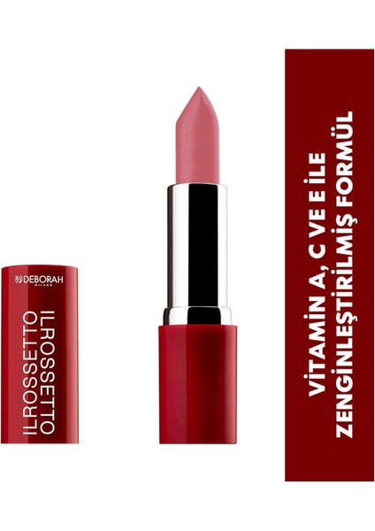 Milano Il Rossetto Classic Lipstick No: 821 Orange Mix  Dudak Parlatıcısı