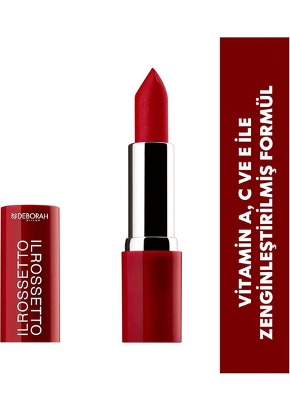 Milano Il Rossetto Classic Lipstick No: 816 Iconic Red  Dudak Parlatıcısı