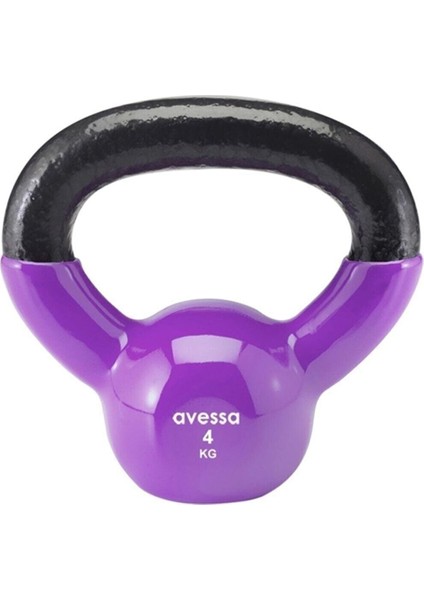 Kettlebell Çaydanlık Dambıl Vinly Kettlebell 4 kg