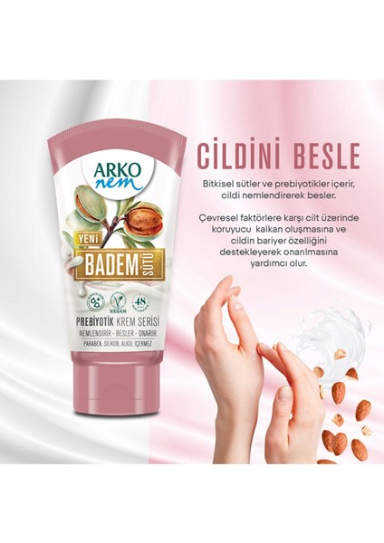 Nem Prebiyotik Krem Serisi Badem Sütü 60ML