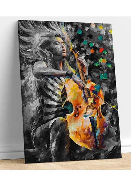 VeraStore Çello ile Rapsodi Kanvas Tablo fiyatları