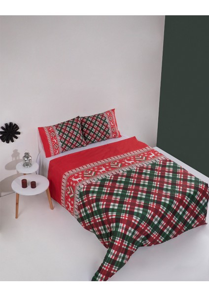 New Year Spirit Tek Kişilik Nevresim Seti