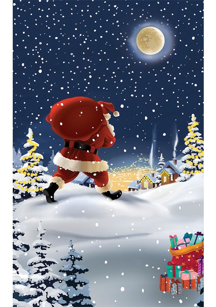 Snowy Christmas Tek Kişilik Nevresim Seti