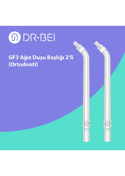 GF3 Ağız Duşu Başlığı 2'li (Ortodonti)