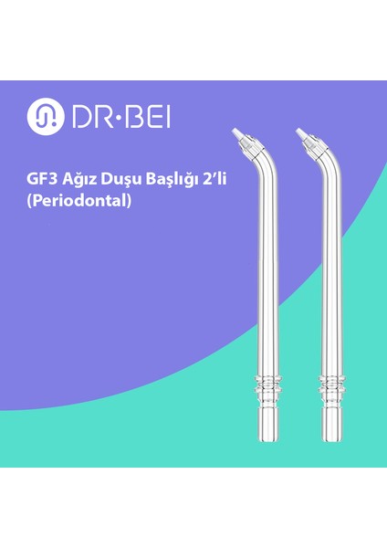 GF3 Ağız Duşu Başlığı 2'li (Periodontal)