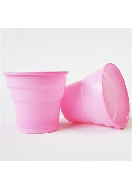 Roll-Up Pembe Plasti̇k Bardak 200 Ml-25 Adet