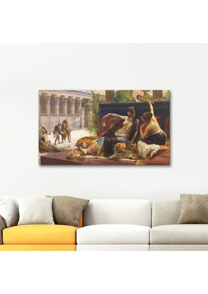 Alexandre Cabanel Kleopatra Kanvas Tablo