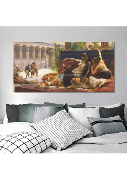 Alexandre Cabanel Kleopatra Kanvas Tablo