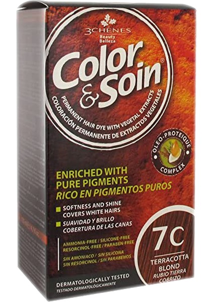 Saç Boyası 7c Terracotta Sarısı