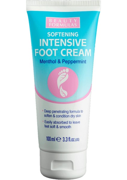 Beauty Formulas Ayak Kremi Yoğun 100 Ml Banyo Ve Duş Aksesuarları