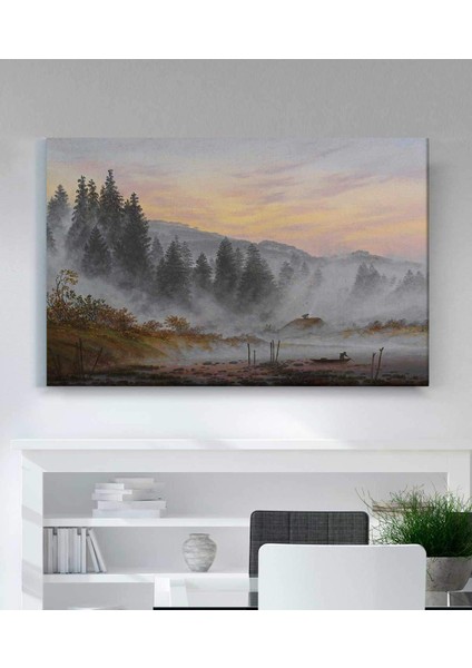 Caspar David Friedrich Gün Dönümü Kanvas Tablo
