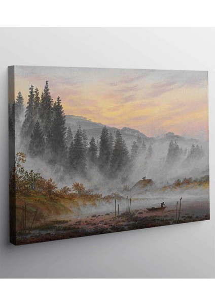 Caspar David Friedrich Gün Dönümü Kanvas Tablo