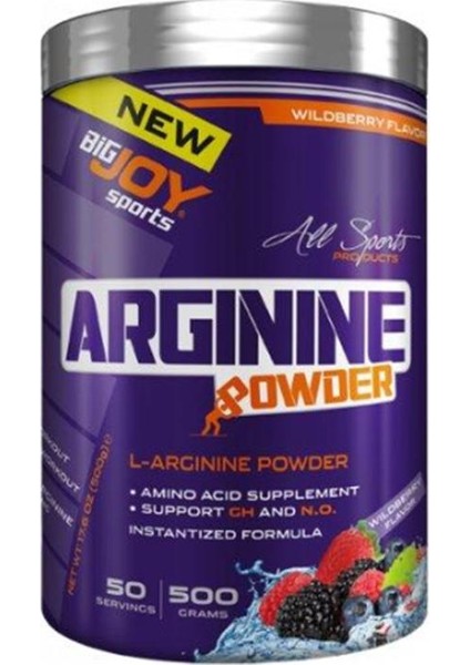 Arginine Powder Orman Meyveli 500 G