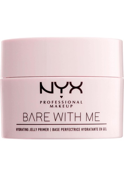 Nyx Professional Makeup Bare With Me Hydrating Jelly Primer Makyaj Bazı  Aydınlatıcı