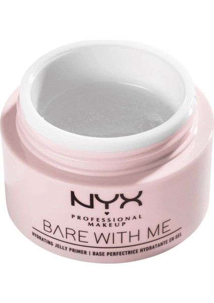 Nyx Professional Makeup Bare With Me Hydrating Jelly Primer Makyaj Bazı  Aydınlatıcı