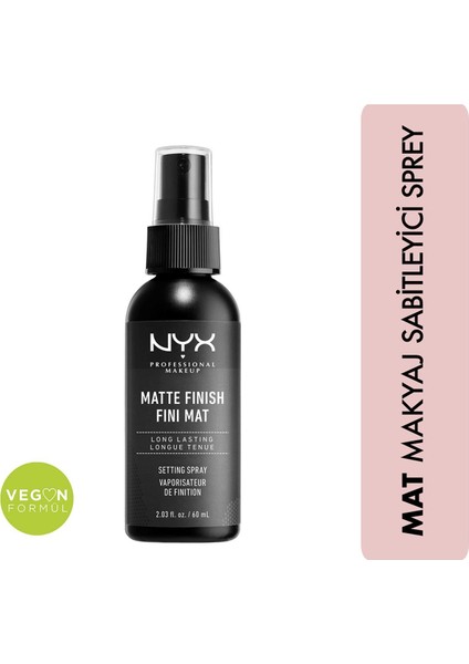 Nyx Professional Makeup Makeup Setting Spray Matte  Aydınlatıcı