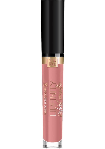 Max Factor Lipfinity Velvet Matte Ruj 15 Nude Silk Ruj