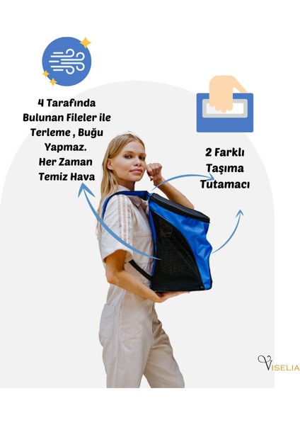 Kedi Taşıma Çantası Evcil Hayvan Seyahat Kedi Sırt Çantası Fileli Gri fırsatları