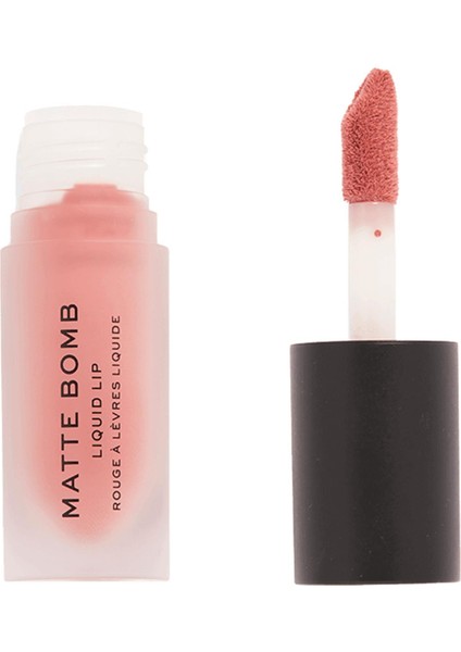 Revolution Matte Bomb Likit Ruj Fancy Pink Ruj