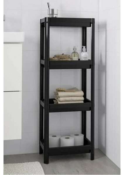 Ahir Ticaret Banyo Raf Düzenleyici 4 Bölmeli ( Shelf Unit )