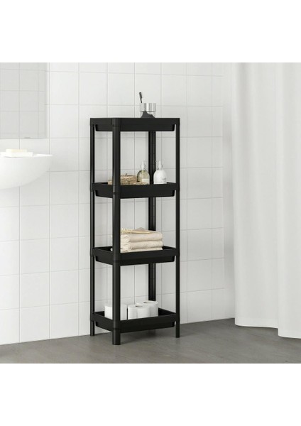 Ahir Ticaret Banyo Raf Düzenleyici 4 Bölmeli ( Shelf Unit )