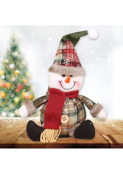 Noel Peluş Oyuncak Süsler Santa Ren Geyiği Peluş Bebekler Için Windows Kardan Adam (Yurt Dışından) fırsatları