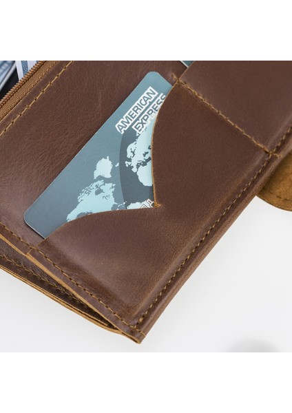 Koala 6.5 Inch Uyumlu Deri Kartlıklı Kılıf G2 Kahve indirimleri