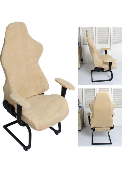 Bilgisayar Streç Döner Yarış Oyunu Sandalye Kapak Slipcover Sadece Deve Kapakları (Yurt Dışından)