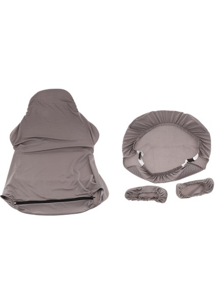 Bilgisayar Streç Döner Oyun Sandalyesi Slipcover Executive Koltuk Kapağı Gri (Yurt Dışından) fırsatları