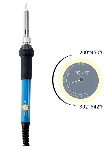 60 W Elektrikli Ayarlanabilir Sıcaklık Kaynak Havya (Yurt Dışından) fiyatları