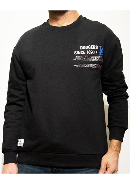 Mlb Dodgers 8332 Erkek Sweatshirt Siyah fiyatları