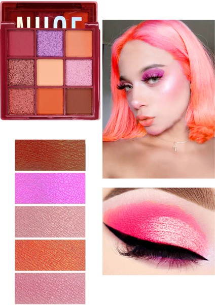 9'lu Rich Nude Sedefli ve Mat Içerikli Far Paleti Iman Of Noble fiyatları