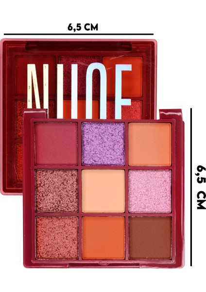 9'lu Rich Nude Sedefli ve Mat Içerikli Far Paleti Iman Of Noble indirimleri