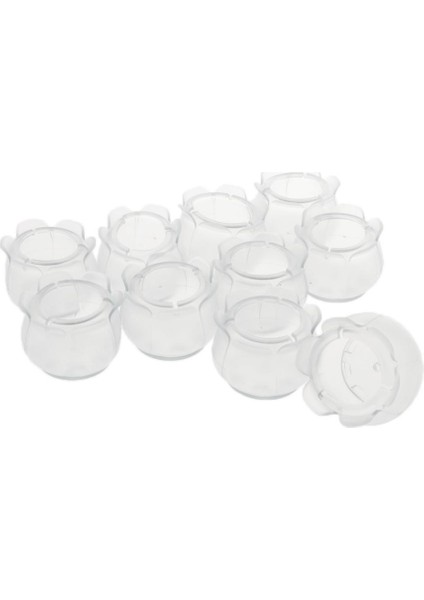 10 x Yuvarlak Silikon Sandalye Bacak Zemin Koruyucu Mutfak Ev Bar Taburesi 22-28MM Yuvarlak Bacak 22-28MM (Yurt Dışından)