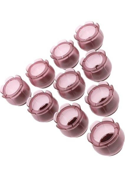10 Adet Silikon Masa Ayakları Kapak Kapakları Mobilya Ayak Kupaları Fit 1.6-1.8 " (Yurt Dışından)