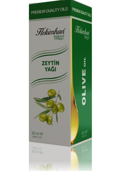 Zeytin Yağı, Bitkisel Yağ, Organik Yağ, 50 ml