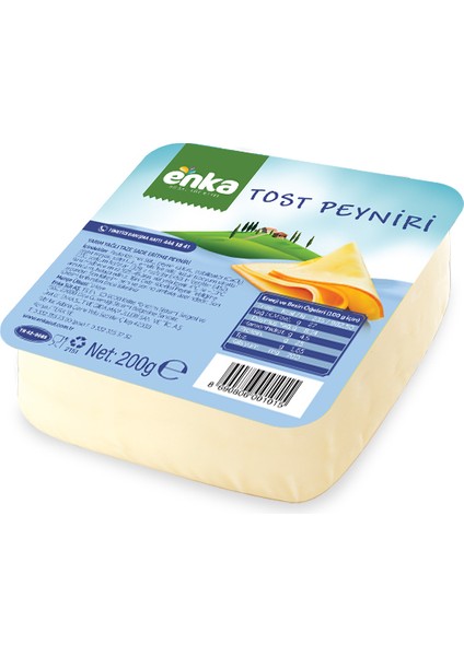 Enka Süt Enka Yarım Yağlı Taze Eritme (Tost Tipi) Peyniri 200 gr