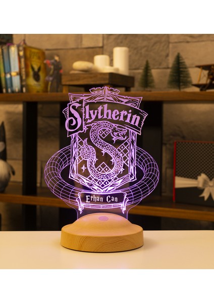 Kişiye Özel Harry Potter Hediyesi Ravenclaw Hogwarts, Ravenclaw Hediyesi 3D LED Lamba