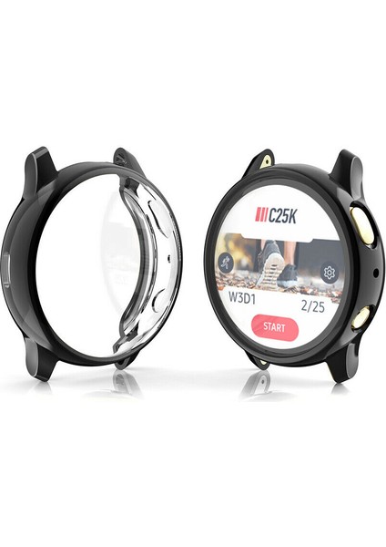 Samsung Galaxy Active 2 44MM Silikon Kapak Kılıf Ekran Koruyucu