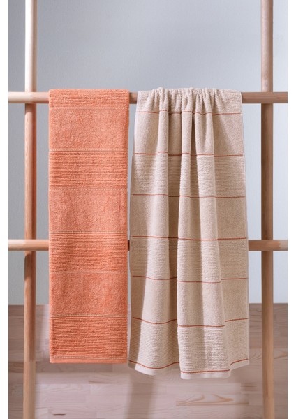 Cotton Mania Carmıne Bath Desert 70 x 140 cm Pamuk Ekstra Yumuşak Modern Havlu