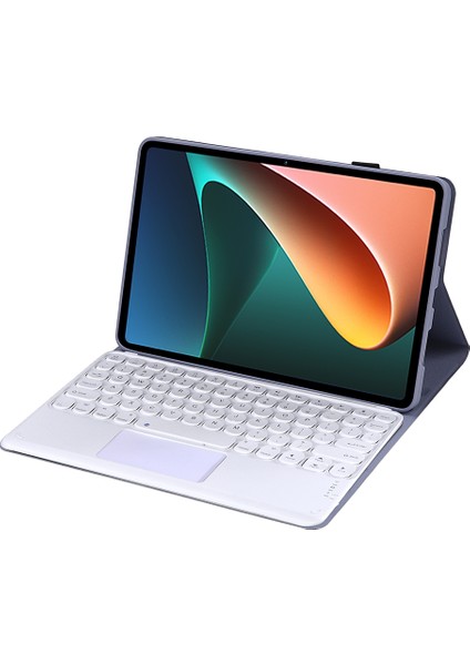 Y0N5-A Bluetooth Klavye Xiaomi Pad 5/5 Pro Style1 Için Pu Kılıf1 (Yurt Dışından)