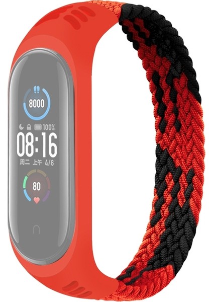 puluz Xiaomi Mi Band Naylon Kordonlu Saat (Yurt Dışından)