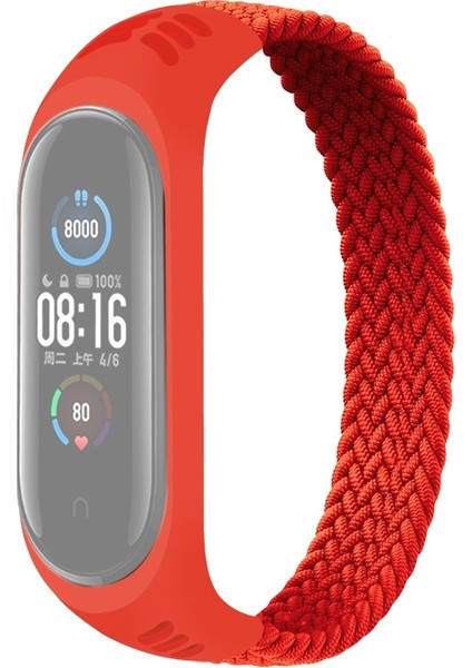 puluz Xiaomi Mi Band Naylon Kordonlu Saat (Yurt Dışından)